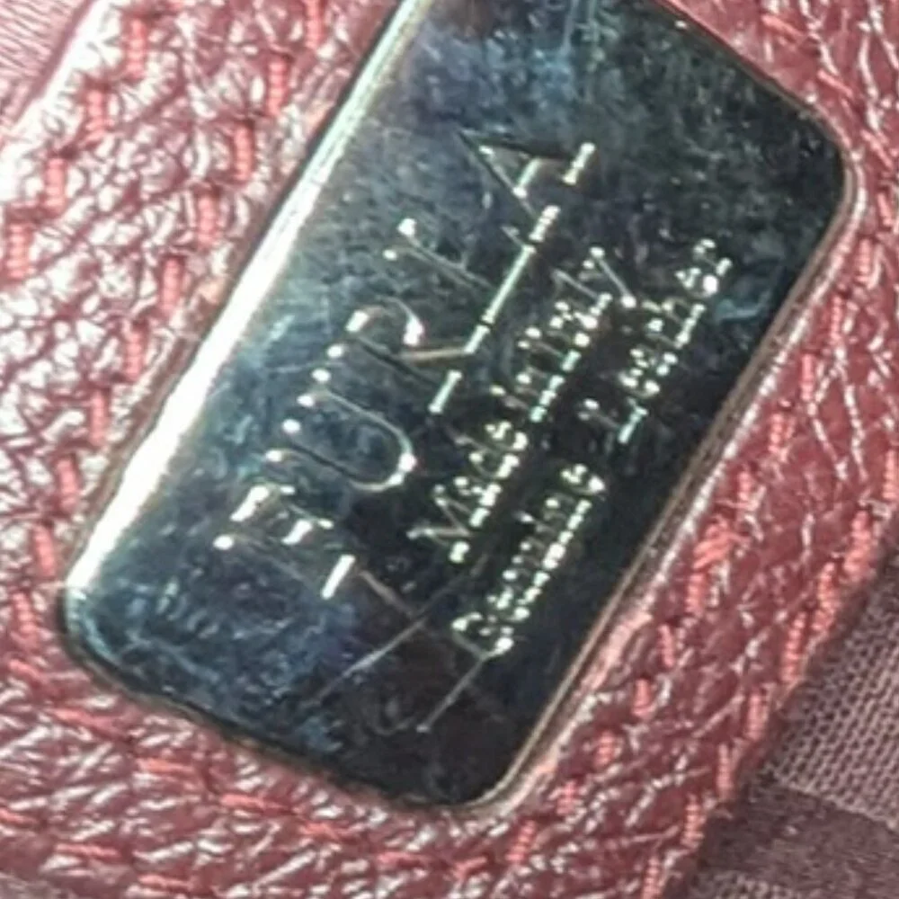 Furla Leather Hand bag Brown Color